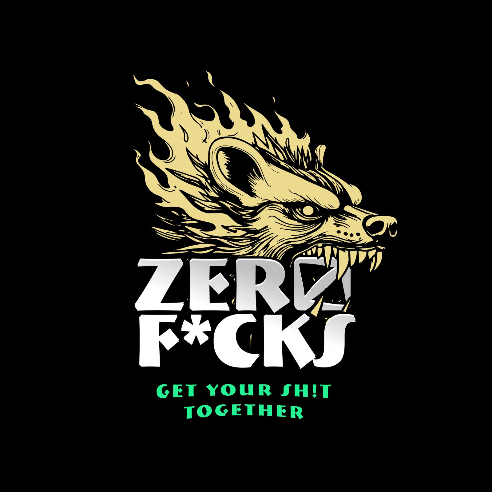 ZERØ F*CKS Logo